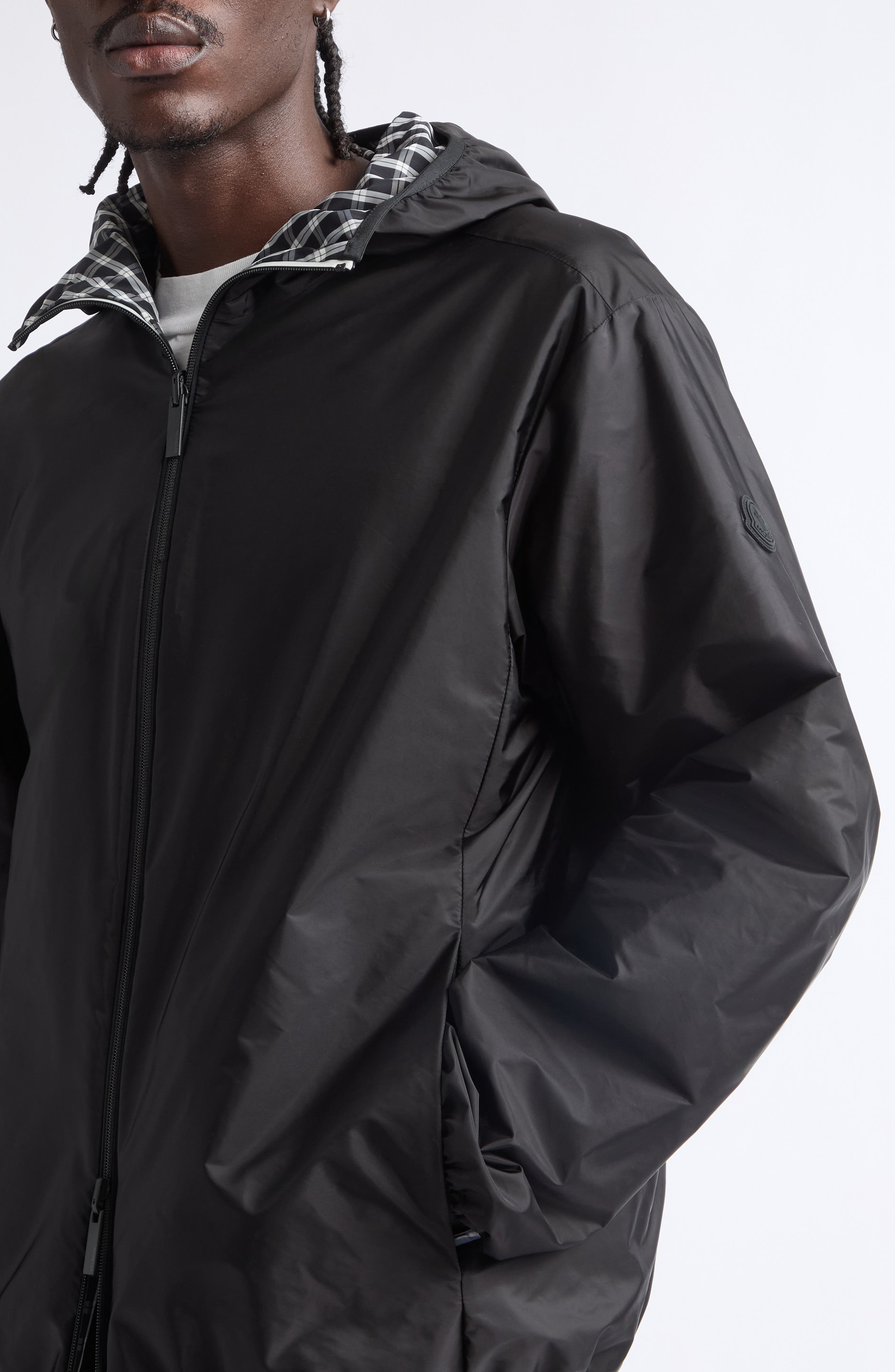 Moncler Vandelli Hooded Reversible Jacket (Men) | Nordstrom