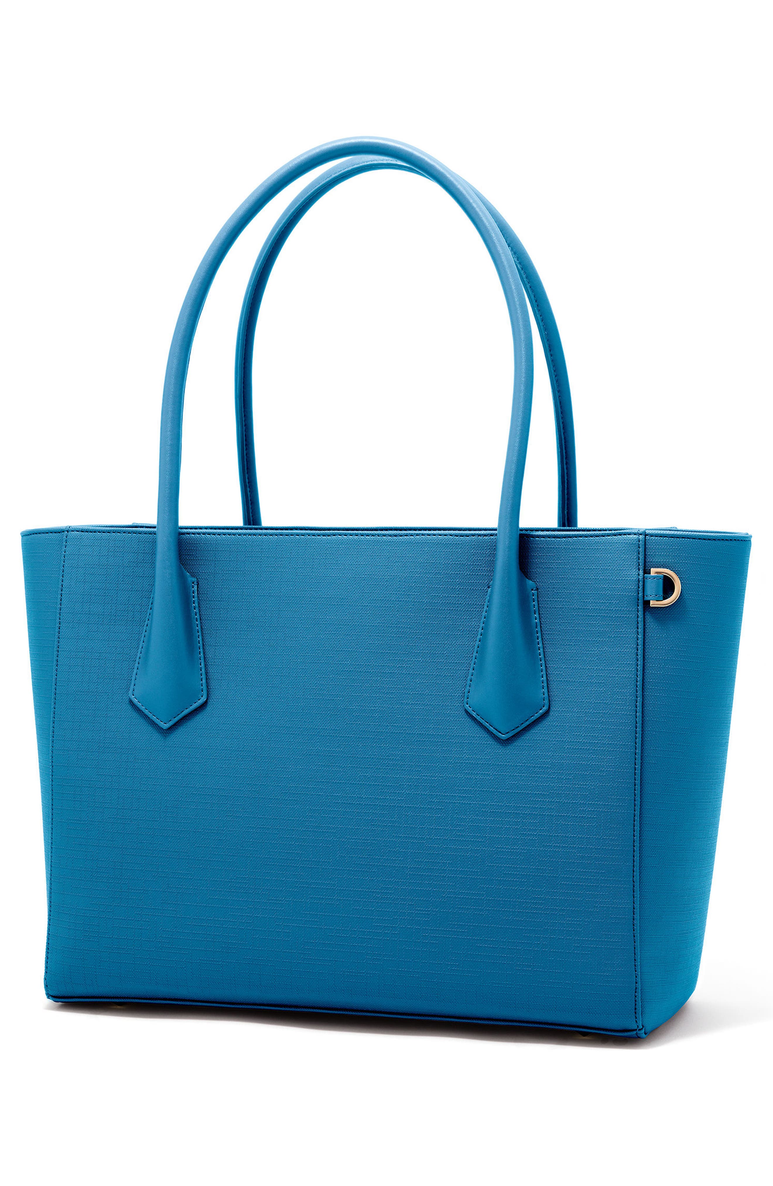 Signature Legend Coated Canvas Tote, Alternate, color, PACIFIC