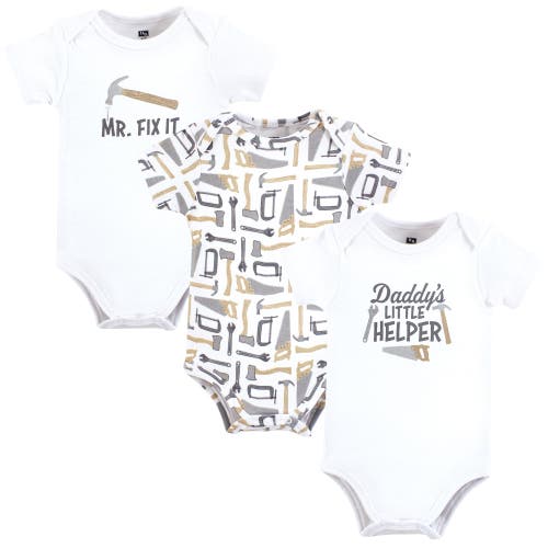 Hudson Baby Cotton 3-piece Bodysuit Bundle In Multi