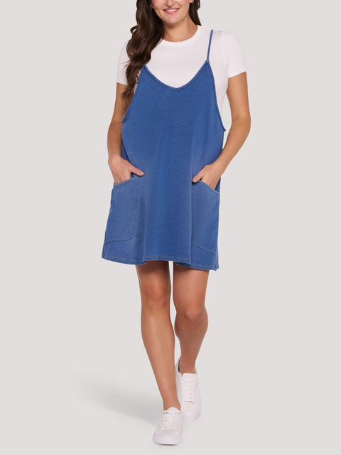 Sleeveless Relaxed Fit Dress Romper