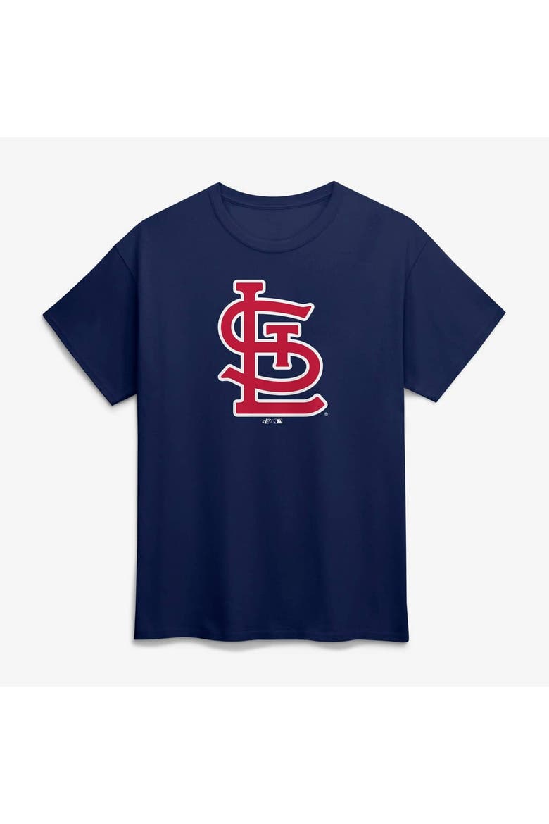 Men's Logo Athletic Navy St. Louis Cardinals Official Logo T-Shirt, Main, color, Navy