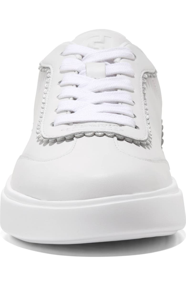 Cole Haan Grand Crosscourt Sneaker, Alternate, color, White Leather / Midnight Moon