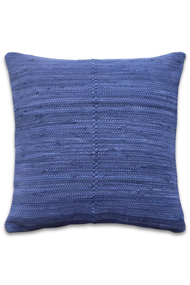 Chindi Pillow Cover, Main, color, Marine
