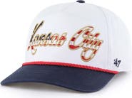 '47 Men's '47 White Kansas City Royals Patriotic Overhand Hitch Adjustable Hat
