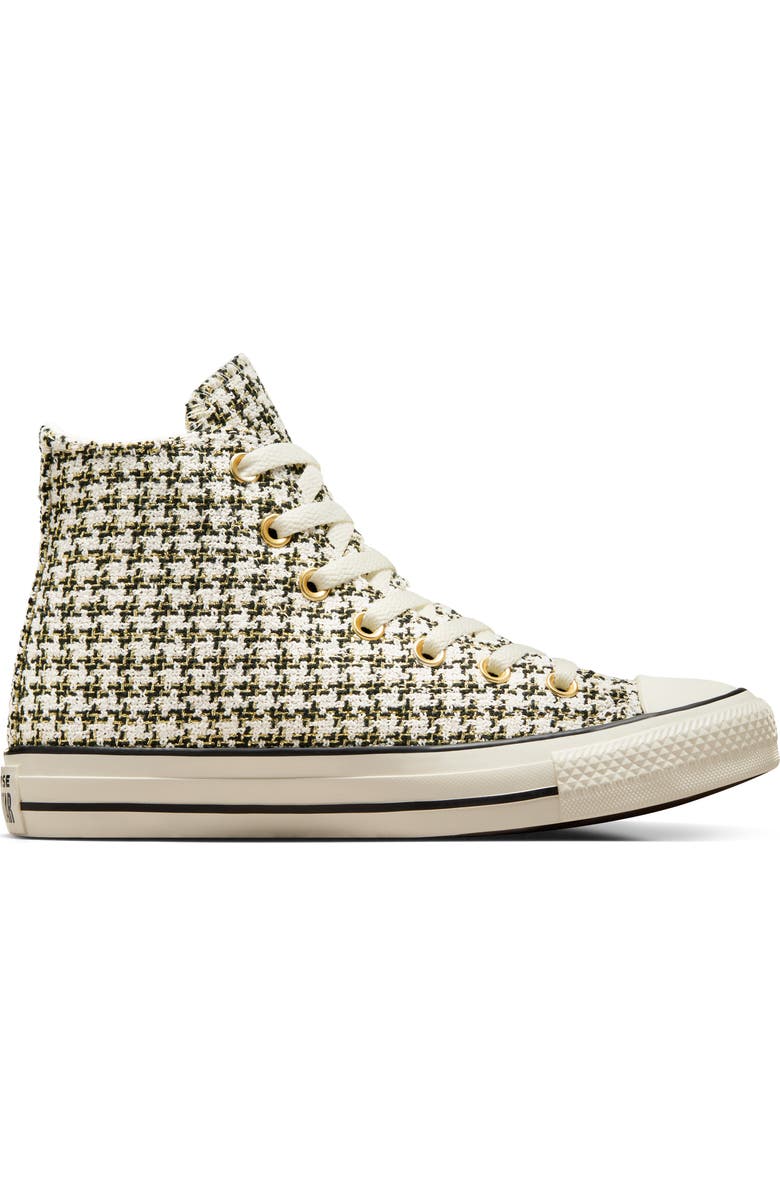 Converse Chuck Taylor<sup>®</sup> All Star<sup>®</sup> Houndstooth High Top Sneaker, Alternate, color,