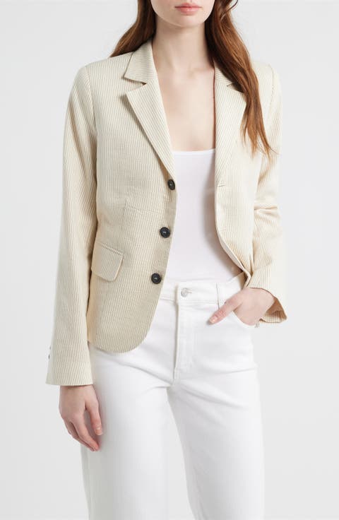 The Striped Smart Blazer