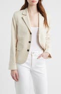 FRAME The Striped Smart Blazer
