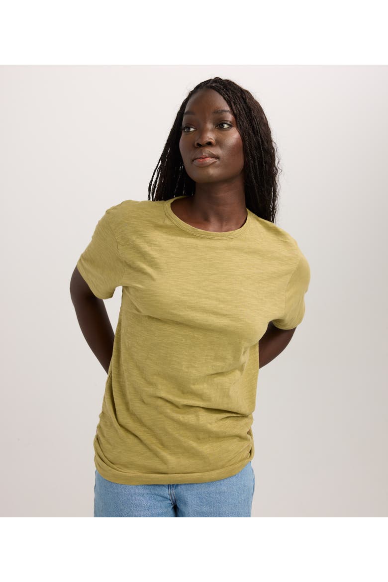 Featherweight Unisex Tee, Alternate, color, Lemongrass