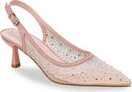 CHASE AND CHLOE Pointed Toe Slingback Pump