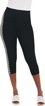 Jessica London Everyday Stretch Cotton Capri Legging