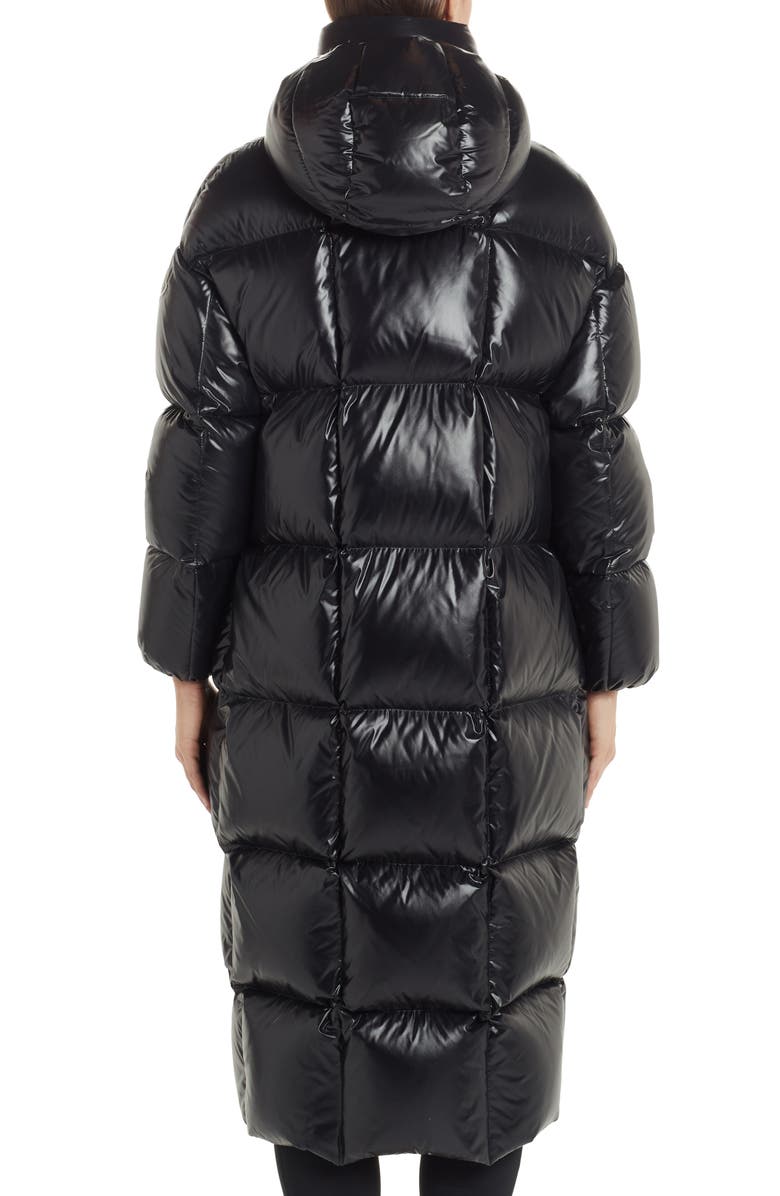 Moncler Parnaiba Long Quilted Down Puffer Coat, Alternate, color, 