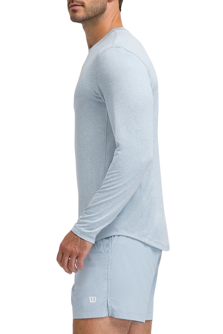 Everyday Performance Long Sleeve T-Shirt, Alternate, color, BLUE FOG