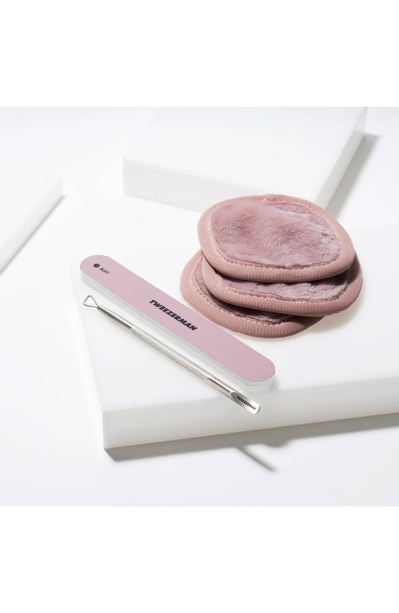 TWEEZERMAN Polish Removal Kit, Alternate, color, Pink