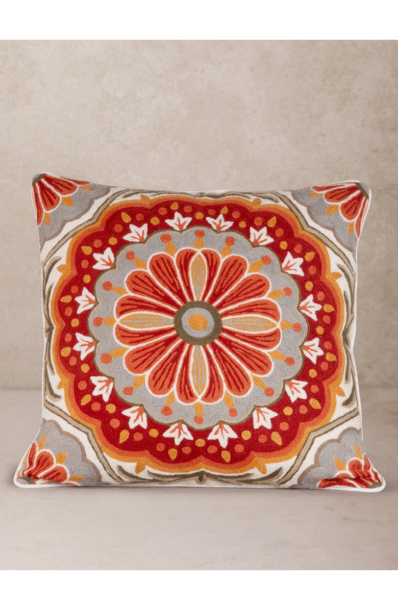 GAURI KOHLI Holi Throw Pillow Cover, Alternate, color, Multicolored