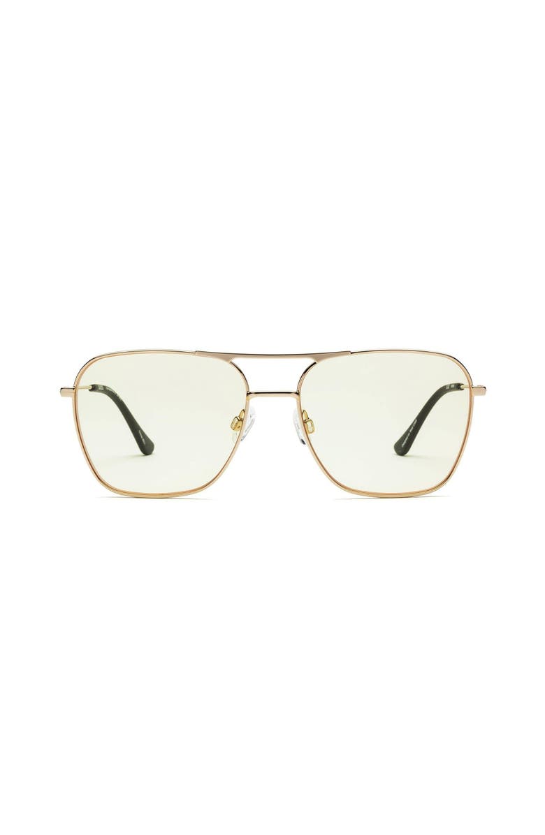 Caddis Hooper | Reading Glasses, Alternate, color, Polished Gold Yellow