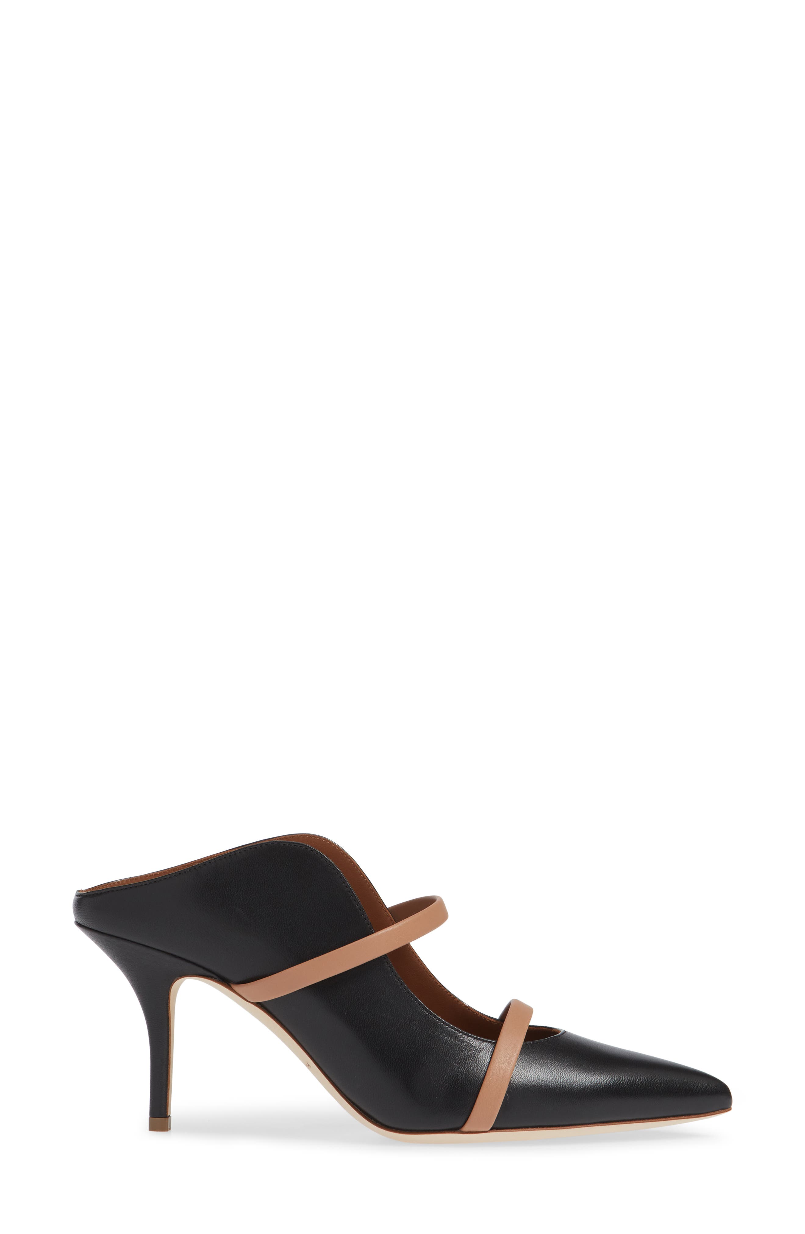 Maureen Double Band Mule, Alternate, color, BLACK/ BROWN
