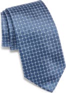 Canali Geometric Silk Tie