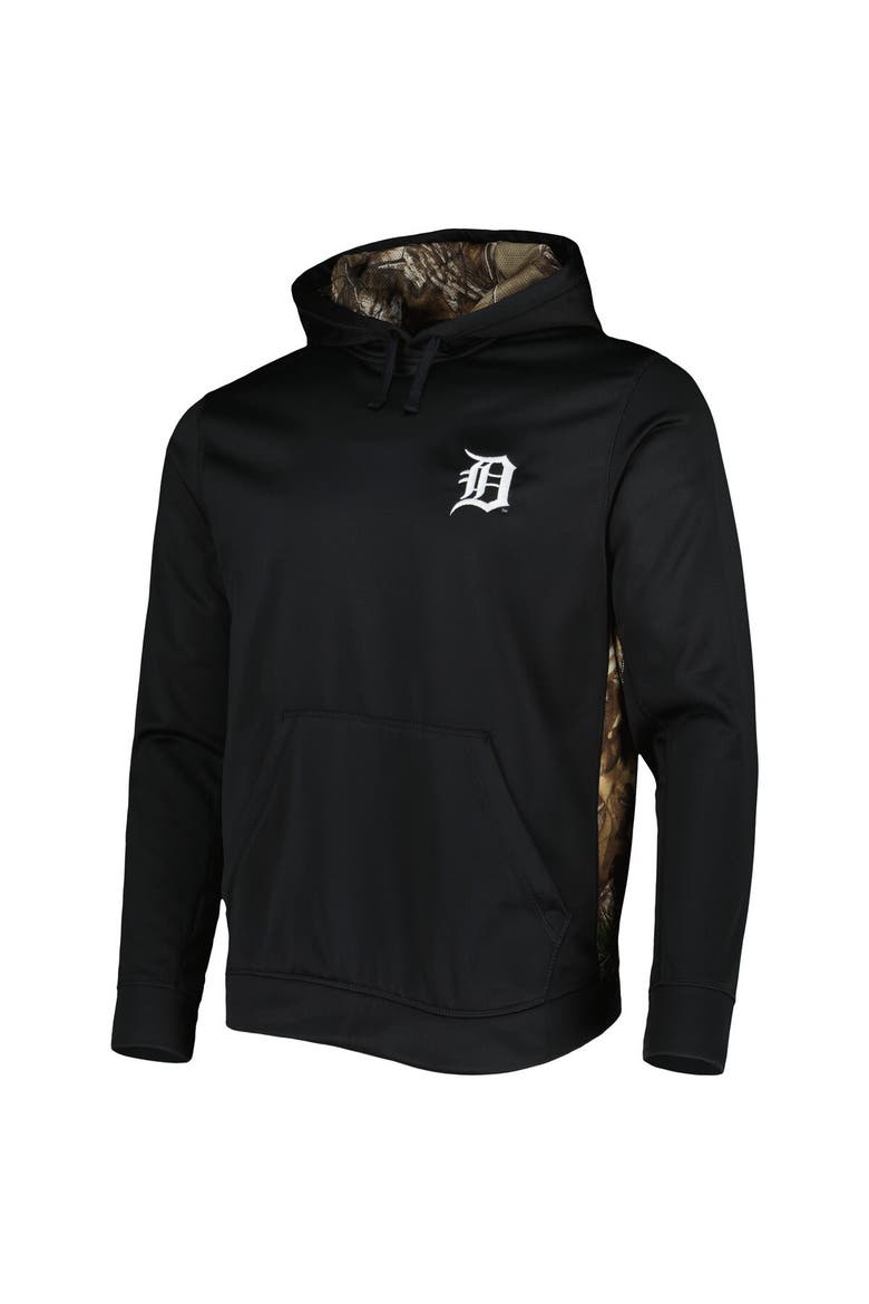 Men's Dunbrooke Black/Camo Detroit Tigers Ranger Pullover Hoodie, Alternate, color, Black