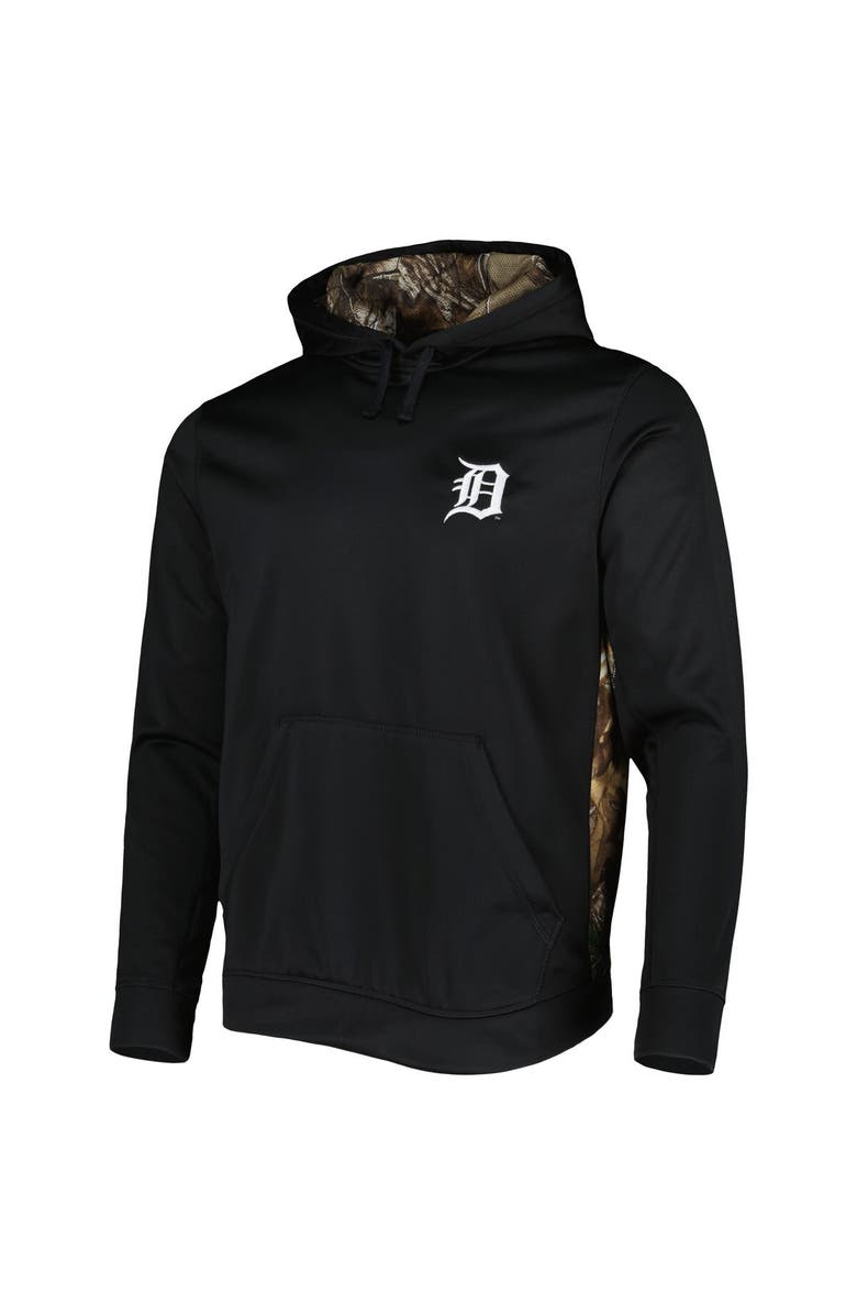 DUNBROOKE Men's Dunbrooke Black/Camo Detroit Tigers Ranger Pullover Hoodie, Alternate, color, Black