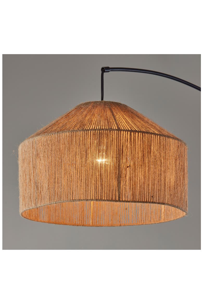 Amalfi Arc Lamp, Alternate, color, BLACK