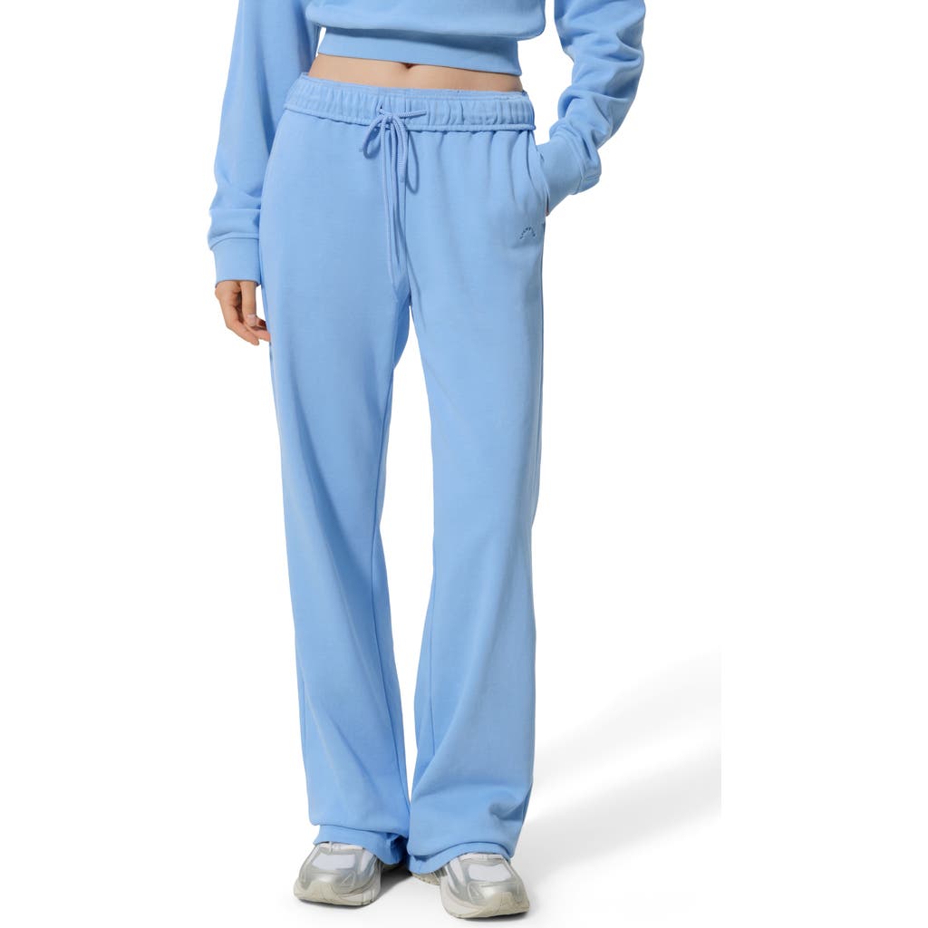 Lilysilk Seamflow Stride Sweatpants In Blue