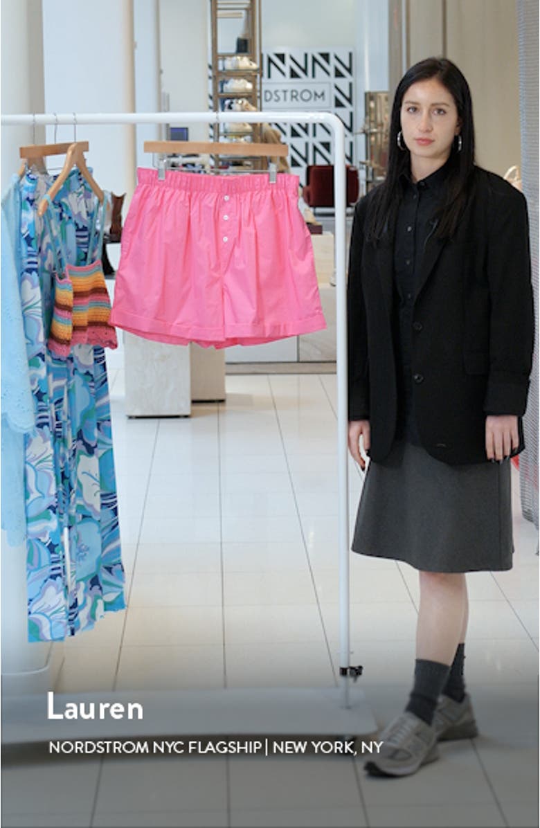 Boyfriend Cotton Boxer Shorts, sales video thumbnail