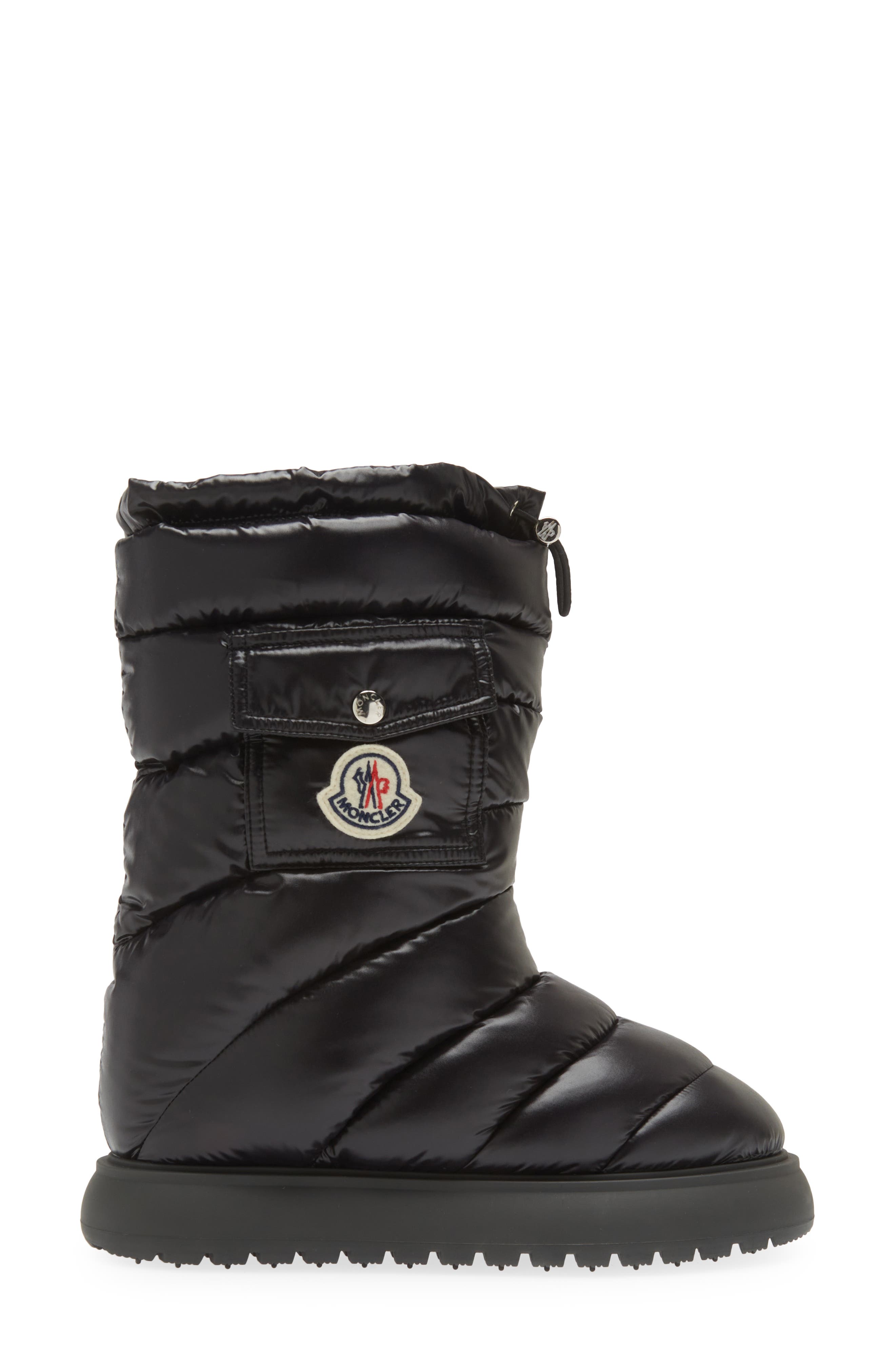 Moncler Gaia Pocket Puffer Snow Boot, Alternate, color, 