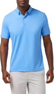 Mizzen+Main Halyard Trim Fit Skyline Blue Polo