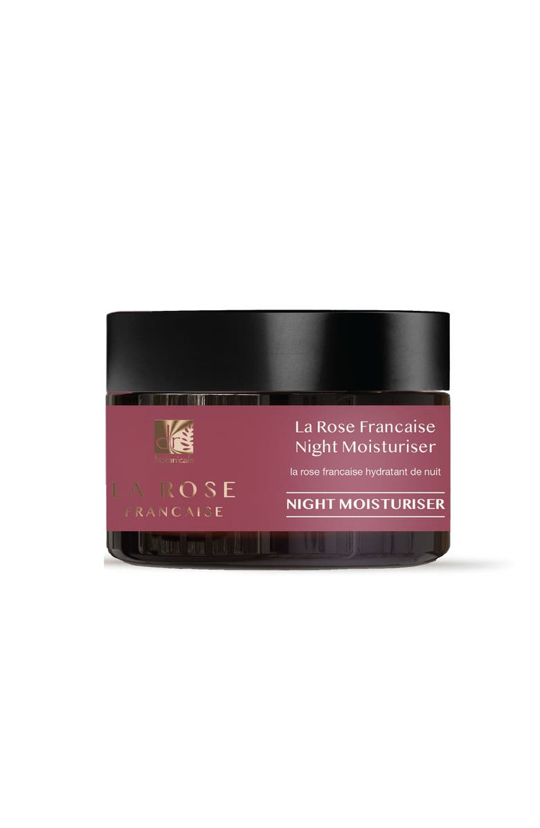 DR BOTANICALS La Rose Française Night Moisturiser 50ml, Alternate, color, White