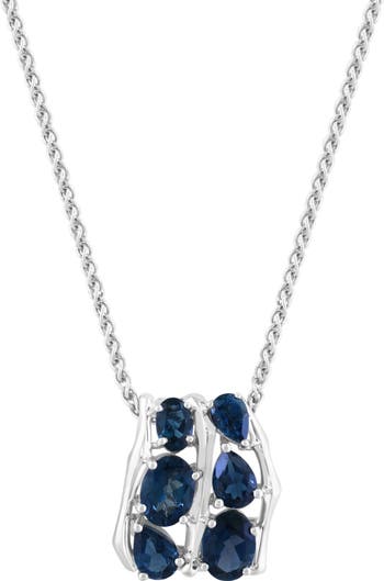 EFFY London Blue Topaz Pendant Necklace Nordstromrack