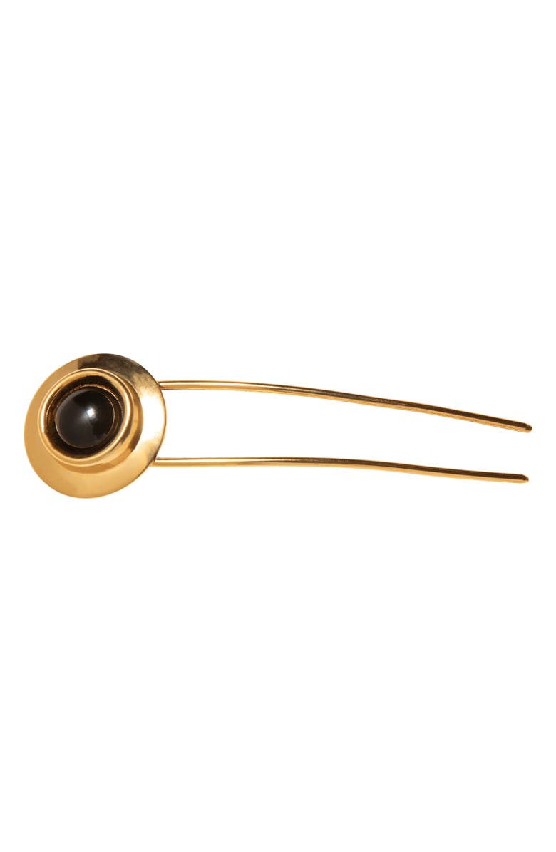 Jennifer Behr Alva Hairpin, Main, color, Onyx