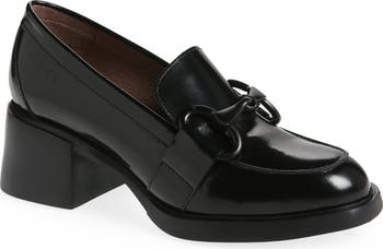 Block Heel Bit Loafer