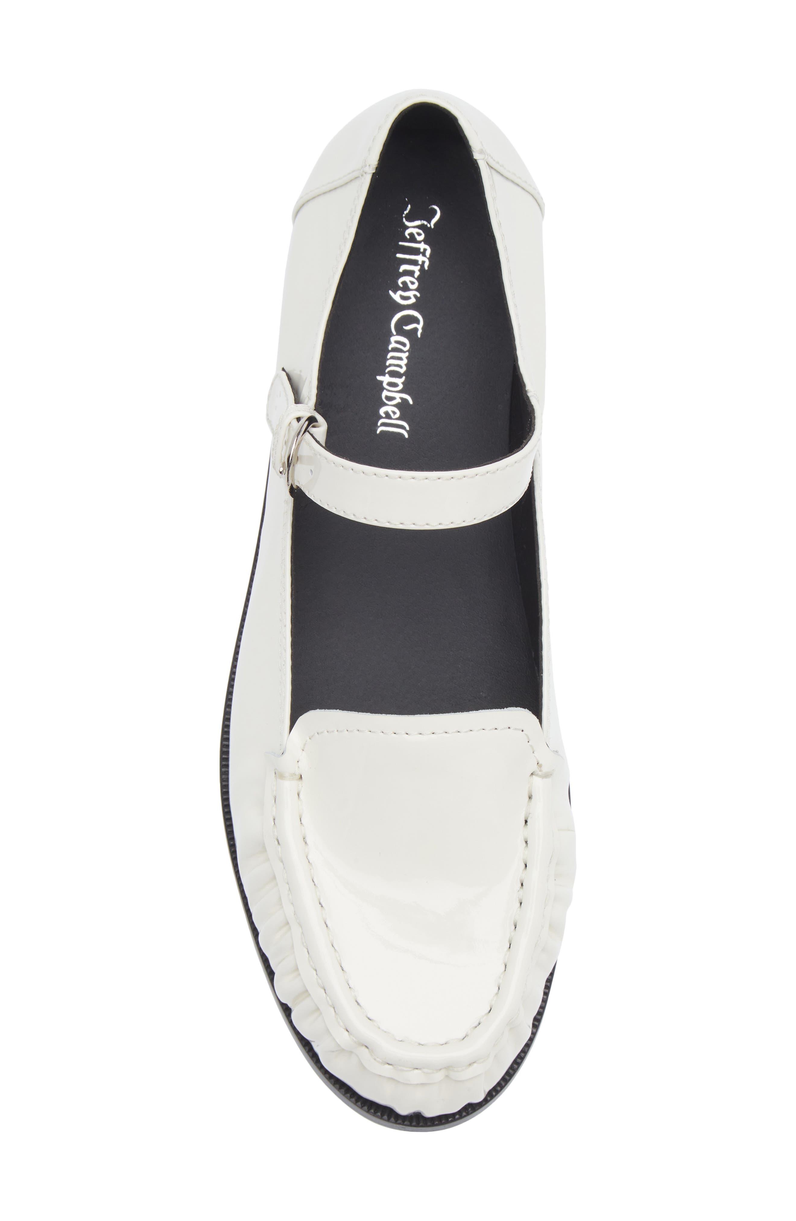 Lillith Mary Jane Flat, Alternate, color, WHITE PATENT
