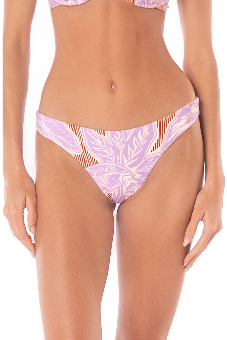 Wisteria Bloom Sublimity Reversible Bikini Bottoms, Main, color, PURPLE