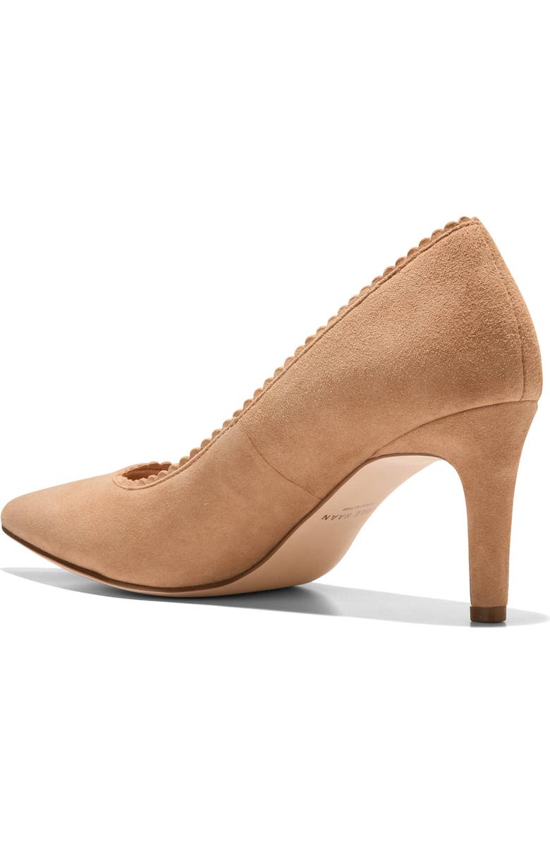 Cole Haan Bellport Pointed Toe Pump, Alternate, color, Blush Tan Suede