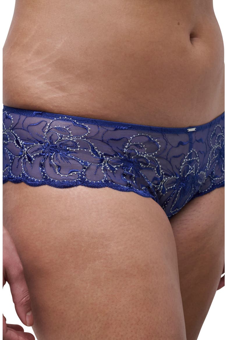 Fleurs Hipster Tanga, Alternate, color, SPARKLING NIGHT