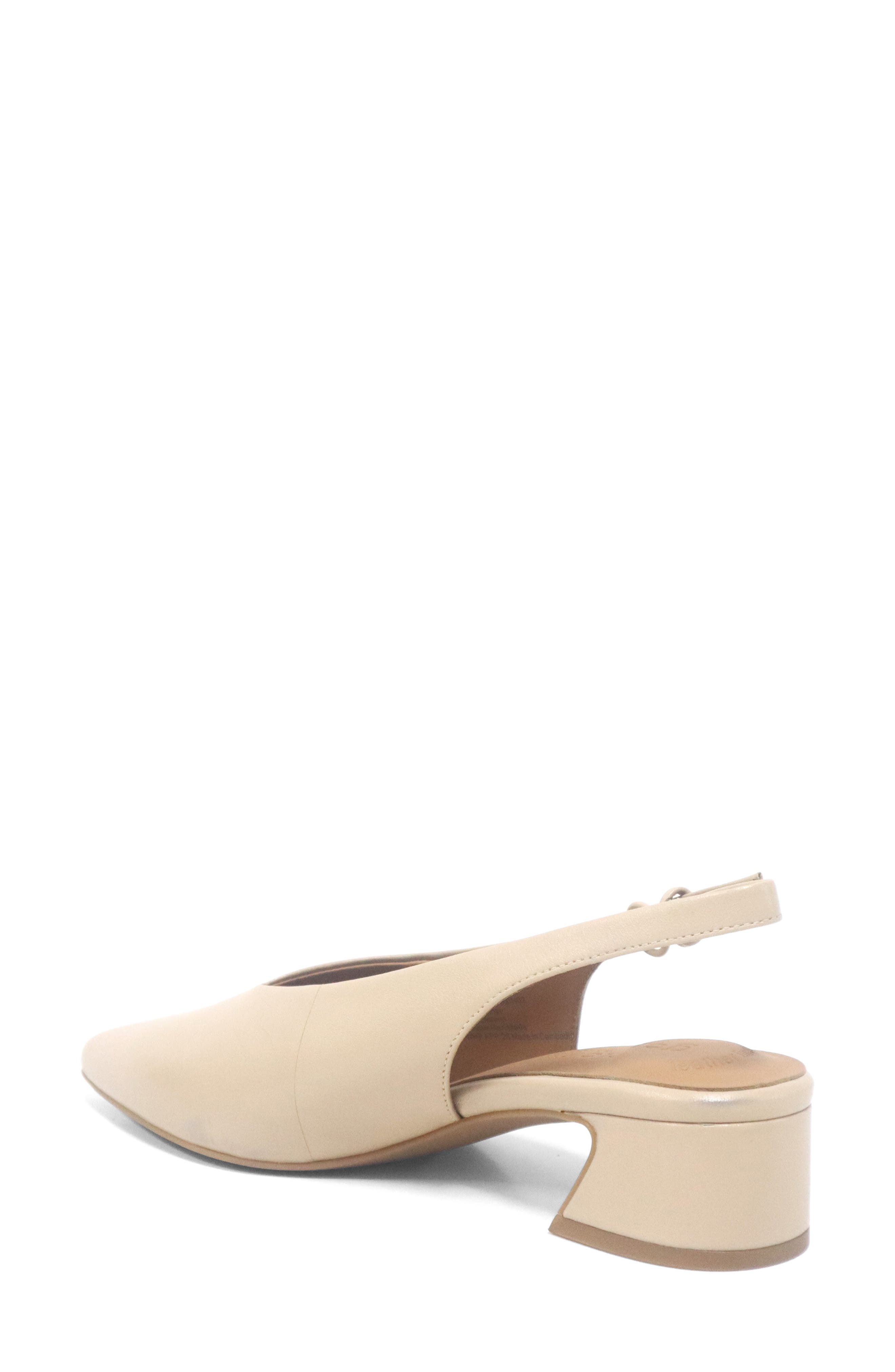 Ginette Slingback Pump, Alternate, color, SAND LEATHER