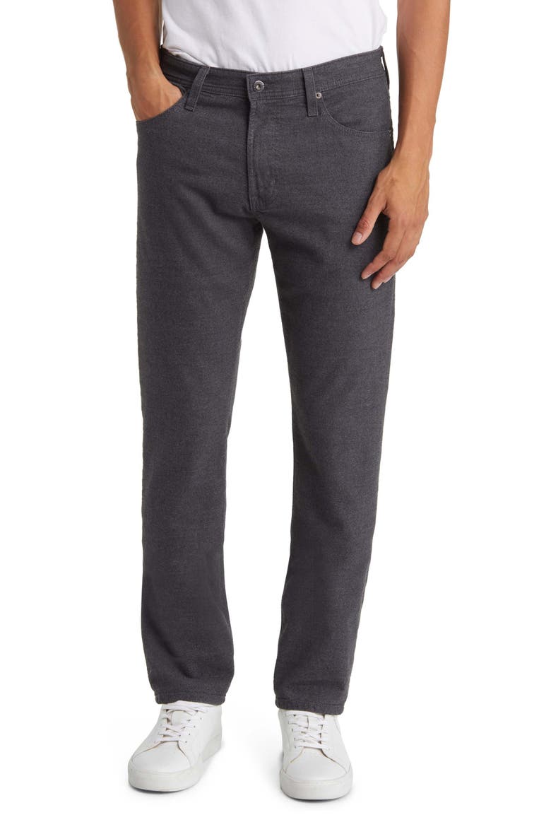 Everett Slim Straight Leg Pants, Main, color, ANTHRACITE