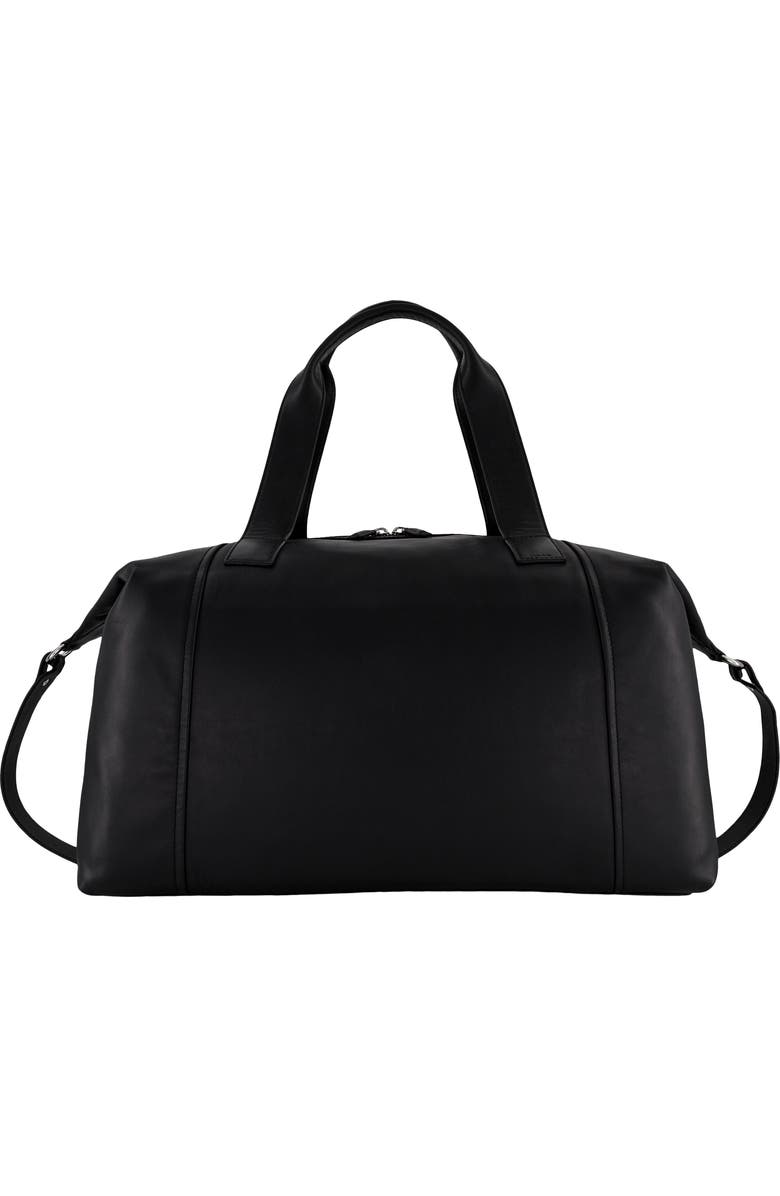 Vince Westmore Leather Duffle Bag, Main, color, Black
