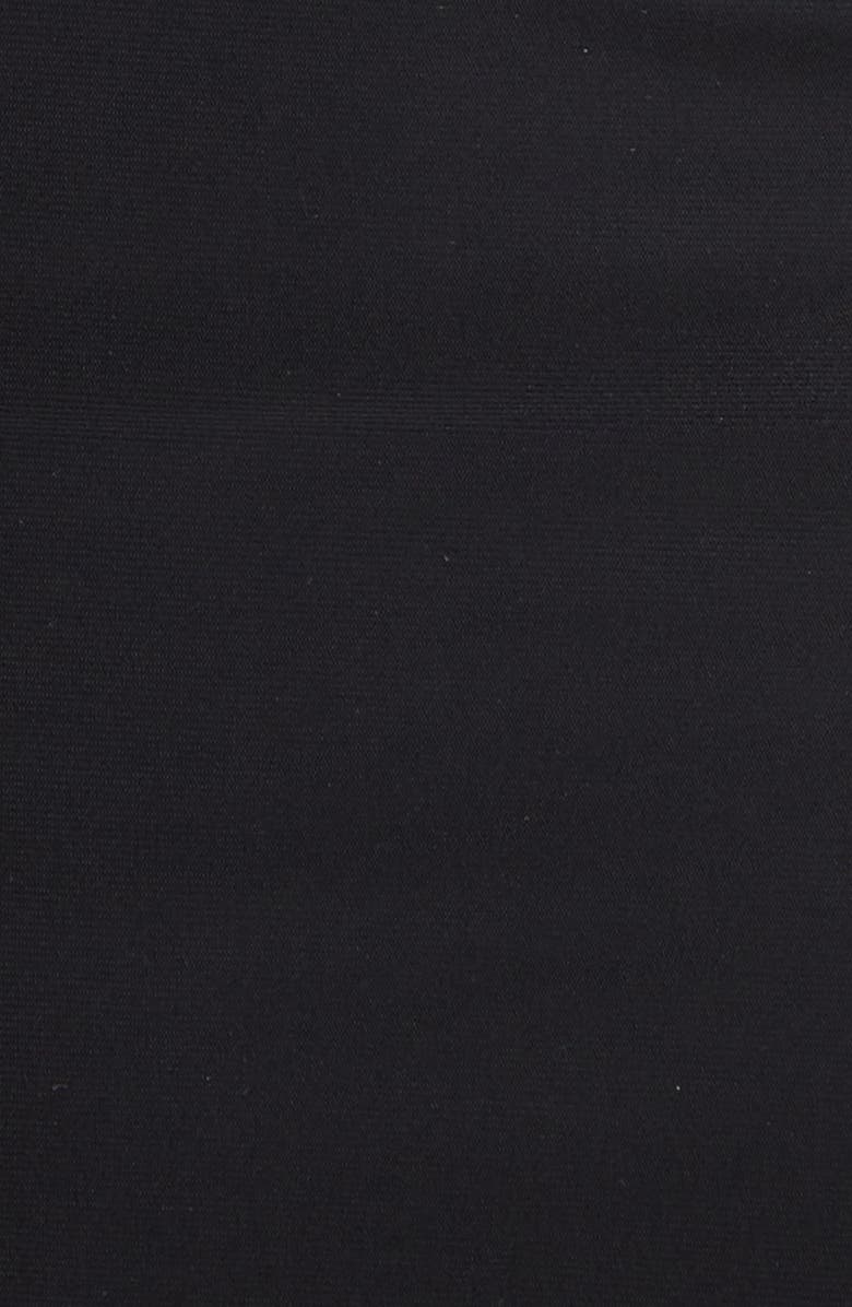 Rick Owens High Waist Bikini Bottoms, Alternate, color, Black