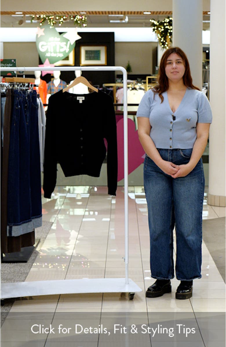 Rib Waist Cardigan, sales video thumbnail