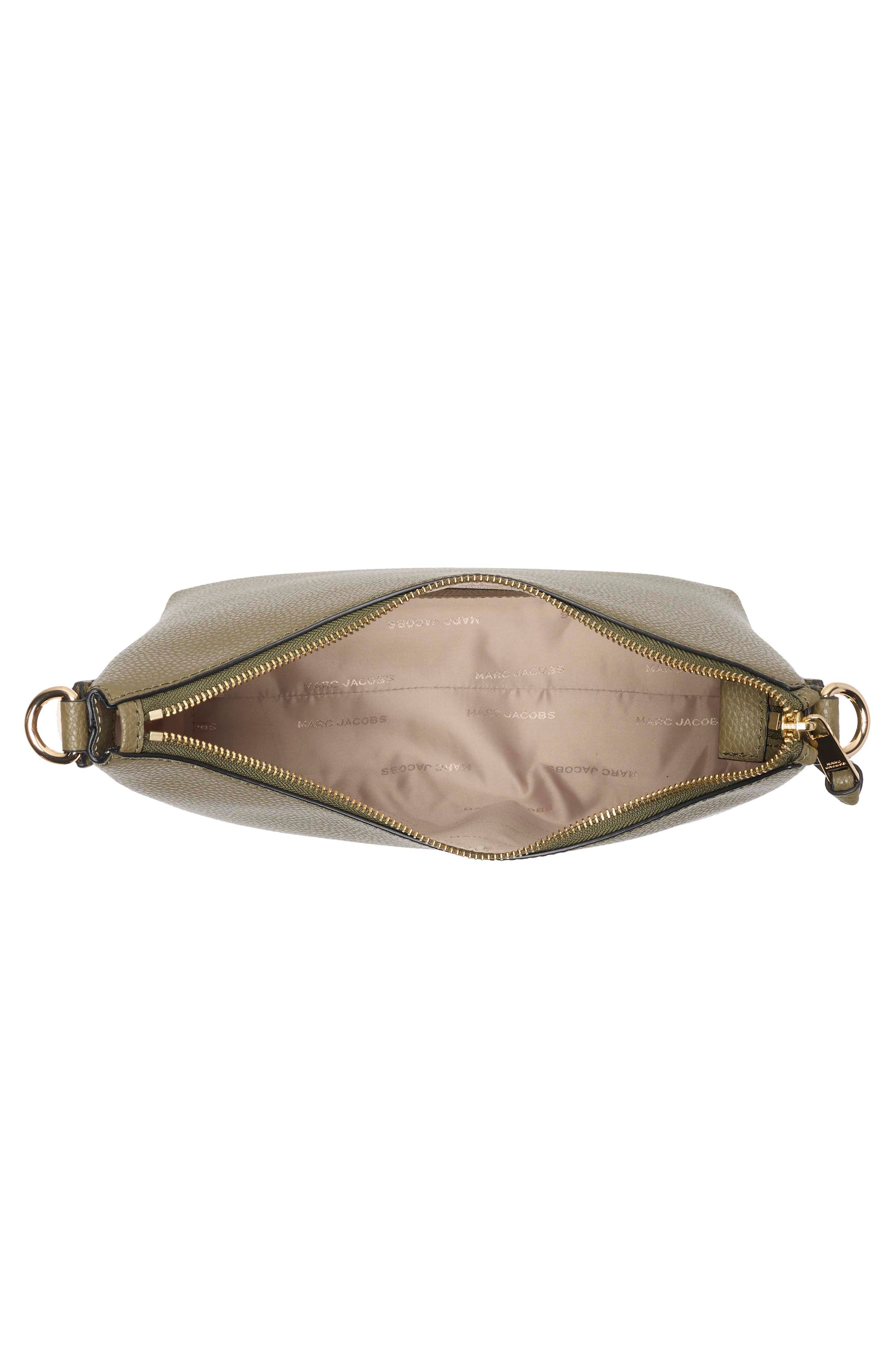 Drifter Pebbled Leather Large Hobo Bag, Alternate, color, BEECH