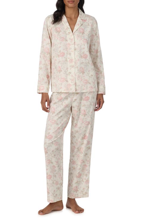 Printed Cotton & Viscose Pajamas