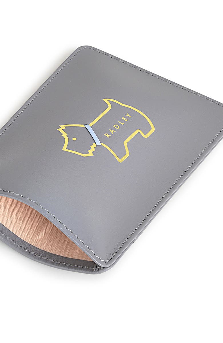 Radley Small Heritage Dog Outline Card Case, Alternate, color, Cloud Burst