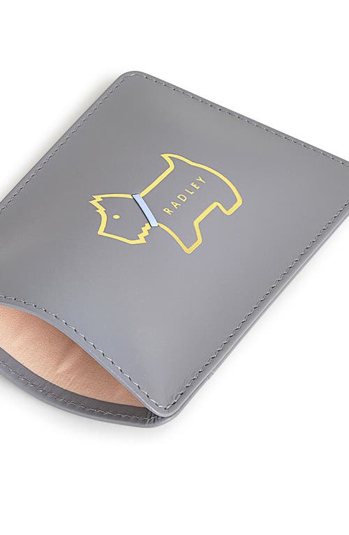 Radley Small Heritage Dog Outline Card Case In Blue