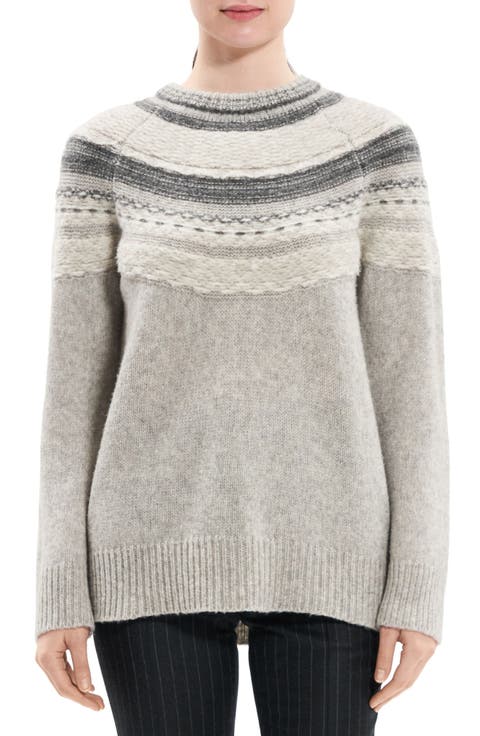 Fair Isle Wool Blend Sweater