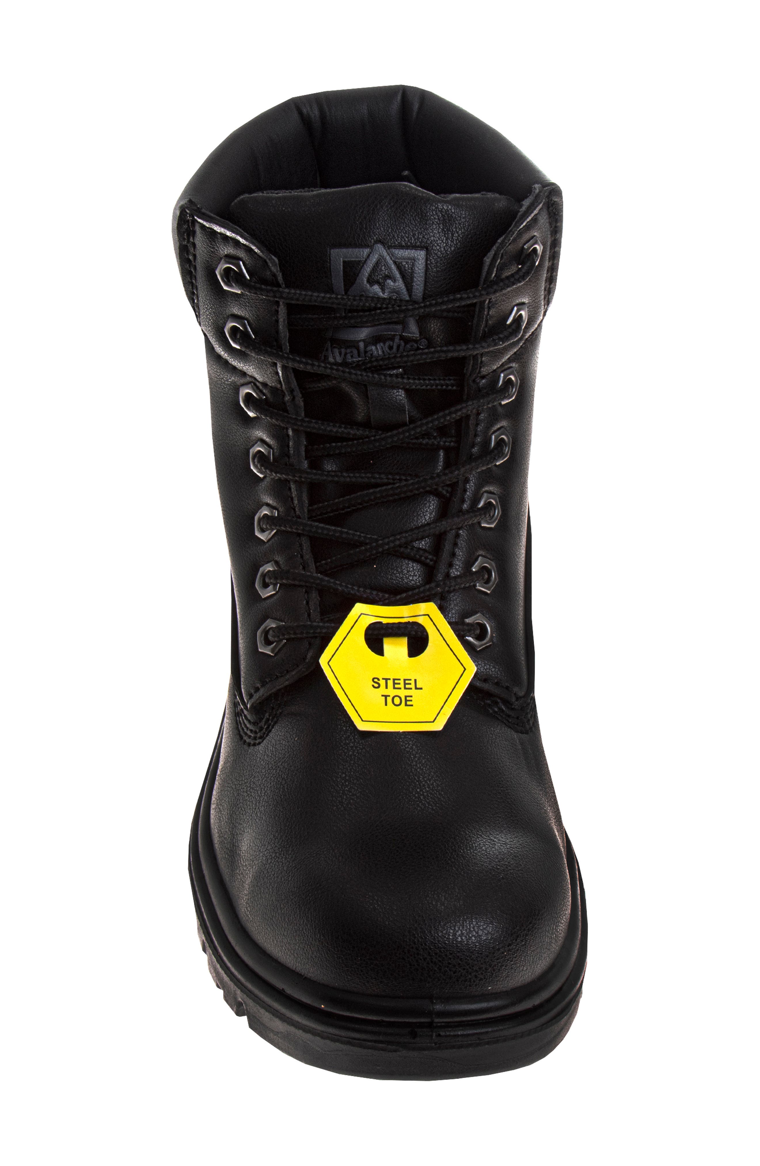 AVALANCHE Steel Toe Work Boot, Alternate, color, 