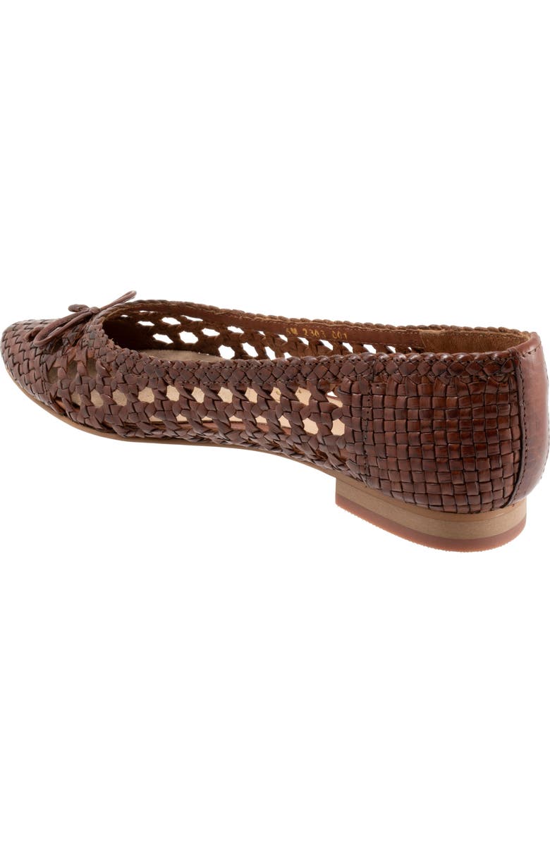 Trotters Edith Woven Flat, Alternate, color,