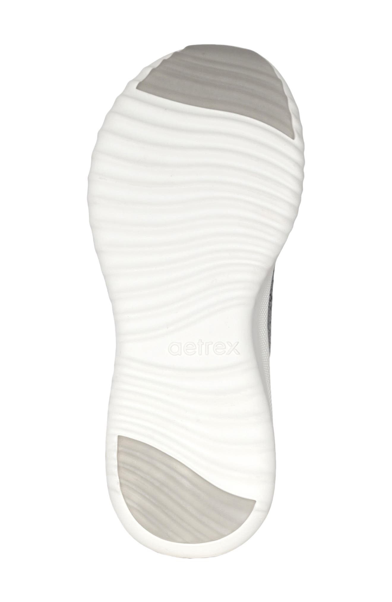 Carly Knit Sneaker, Alternate, color, GREY FABRIC