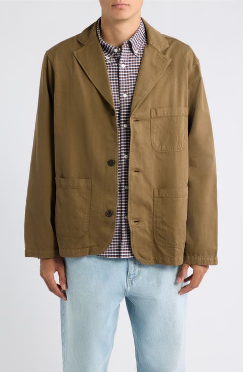 Cotton Twill Blazer